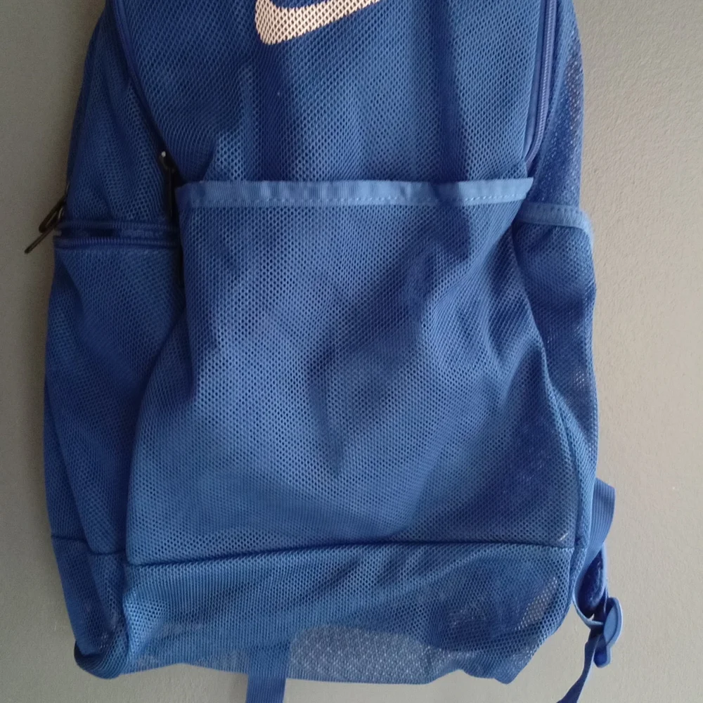 Nike Brasilia Mesh Backpack Royal Blue Swoosh‎ Logo BA5388-480